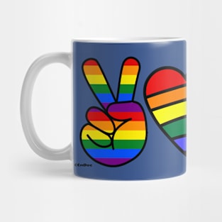 Peace Love Poop Mug